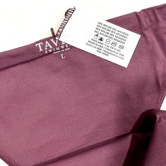 NWT Tavik Ali Mini Swim Bottom in Merlot - Large - Picture 3 of 10